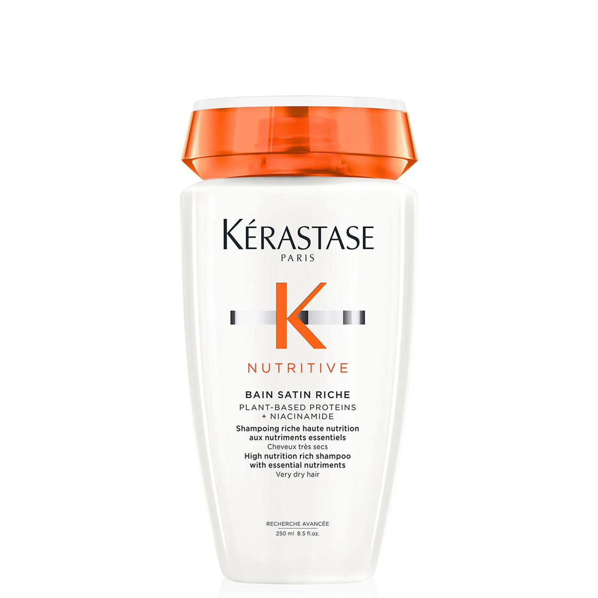 KÉRASTASE NUTRITIVE BAIN SATIN RICH 250ML – SHAMPOOING NOURRISSANT CHEVEUX SECS