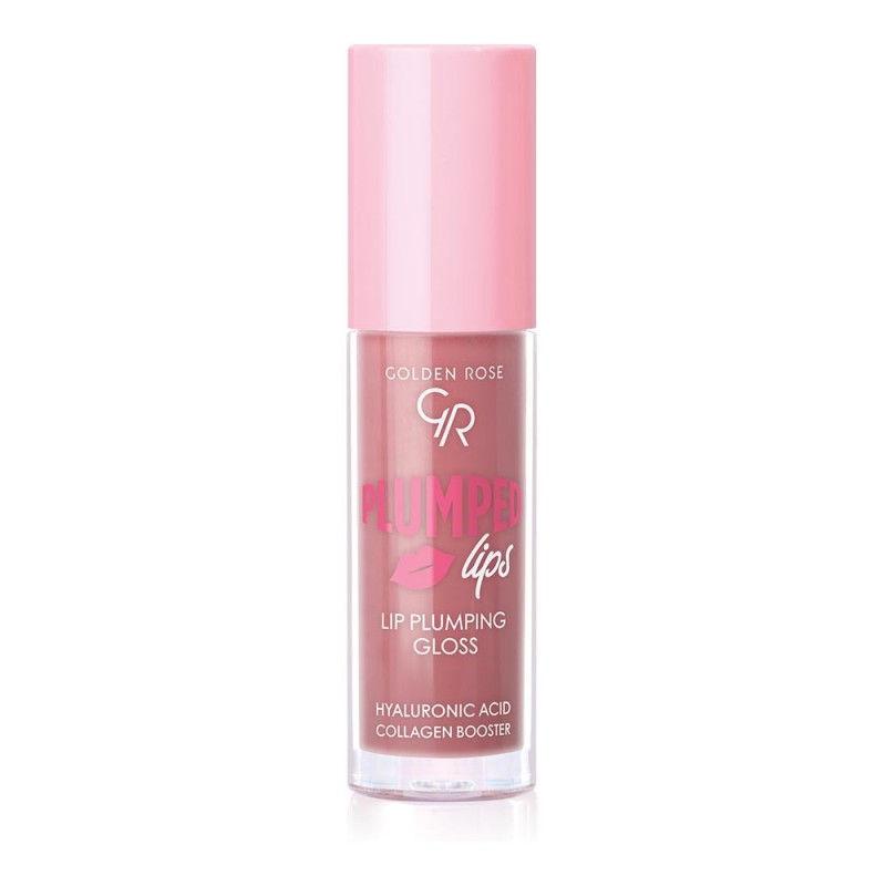 GOLDEN ROSE GLOSS PLUMPED LIPS