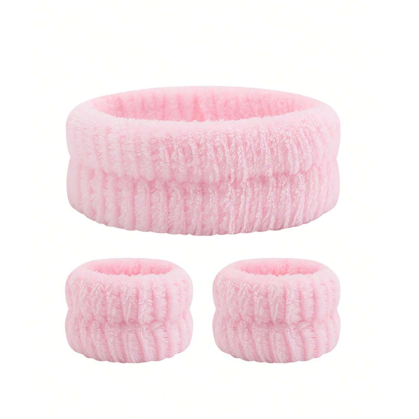 Bracelets Et Bandeaux Pour Le Lavage Du Visage - couleur aléatoire