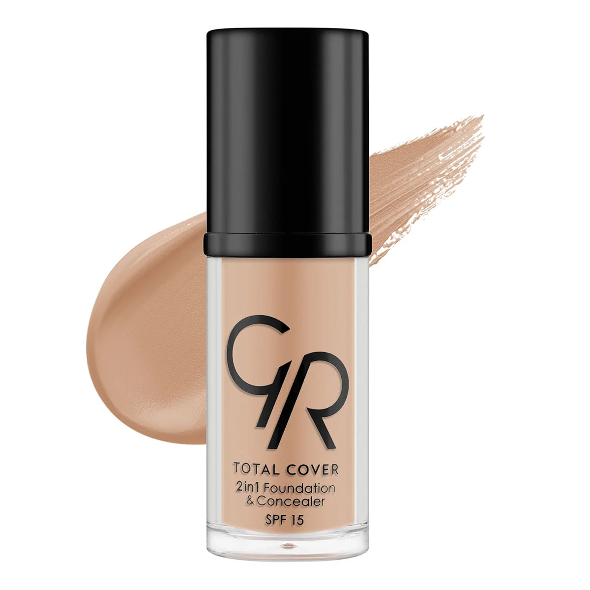 GOLDEN ROSE TOTAL COVER 2IN1 FOUNDATION & CONCEALER