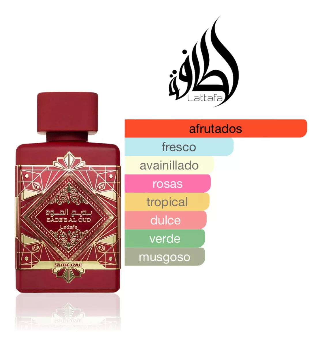 BADEE AL OUD Sublime Eau De Parfum Pour Femmes - Lattafa 100 ml
