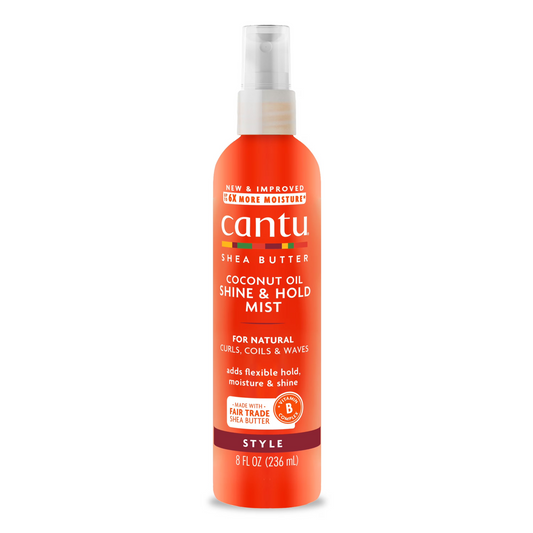 CANTU SHEA BUTTER COCONUT OIL SHINE & HOLD MIST 236ML