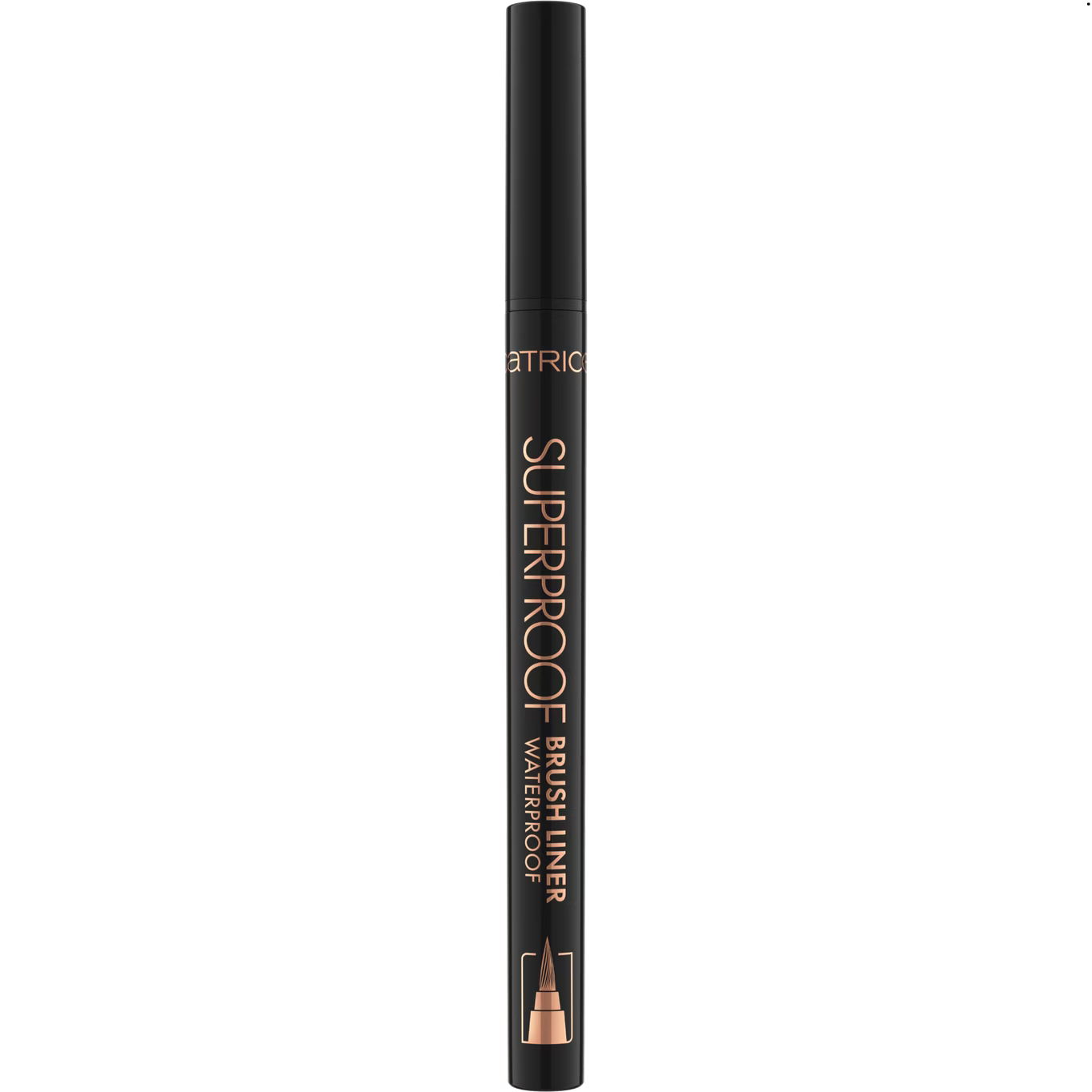 CATRICE SUPERPROOF BRUSH LINER WATERPROOF PINCEAU EYELINER