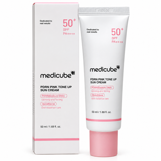 MEDICUBE PDRN PINK TONE UP SUN CREAM SPF50+ PA++++ 50ML