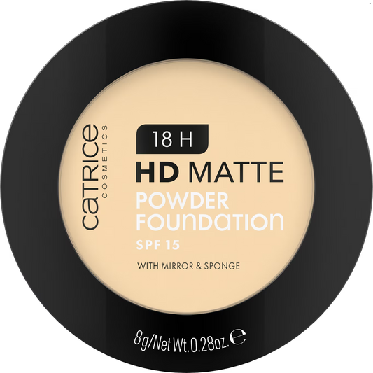 CATRICE 18H HD MATTE POWDER FOUNDATION FOND DE TEINT 8G