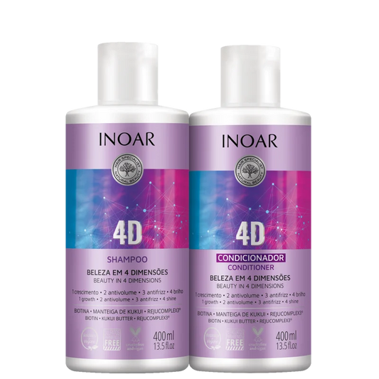 INOAR 4D KIT 3 PRODUITS - KStyle