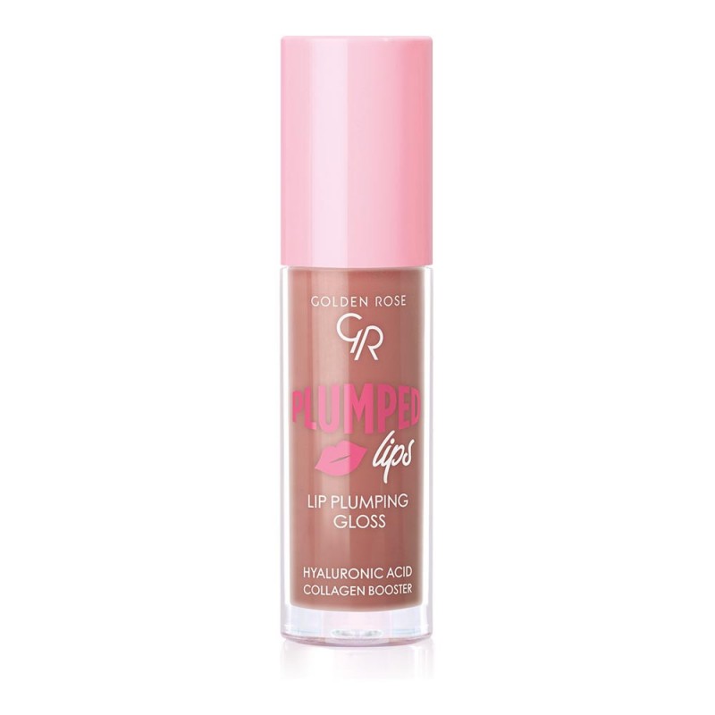 GOLDEN ROSE GLOSS PLUMPED LIPS