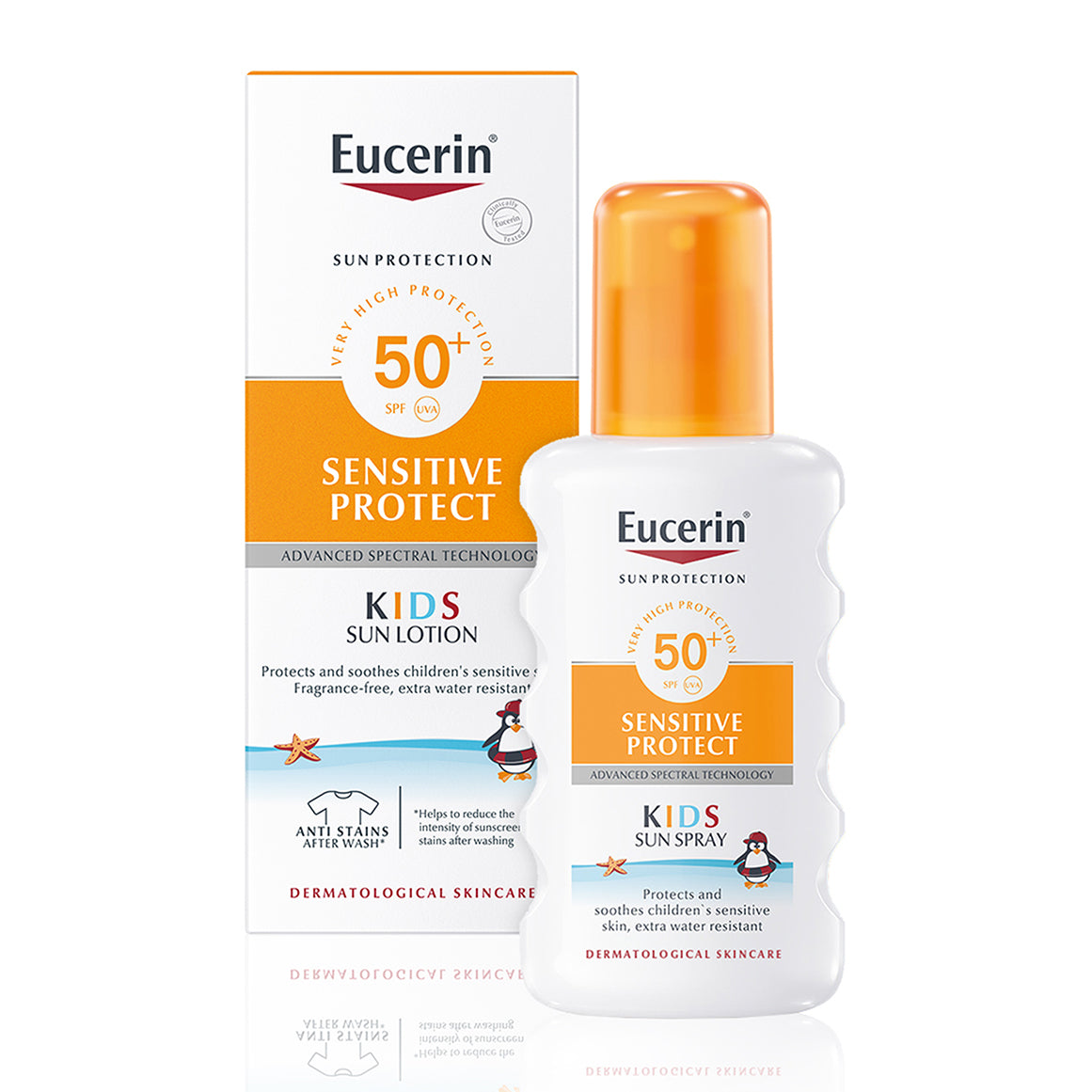EUCERIN SUN PROTECTION SENSITIVE PROTECT KIDS SPRAY SPF 50+ 200ML