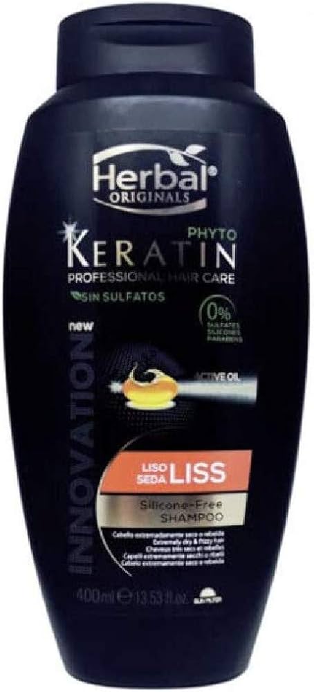 HERBAL HISPANIA - HERBAL HISPANIA KERATIN LISS SHAMPOO 400ML