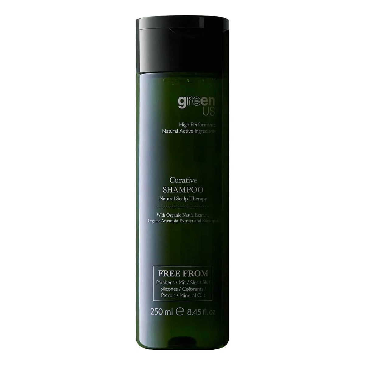 CURATIVE SHAMPOO - NATURAL SCALP THERAPY - 250 ML - GREENUS
