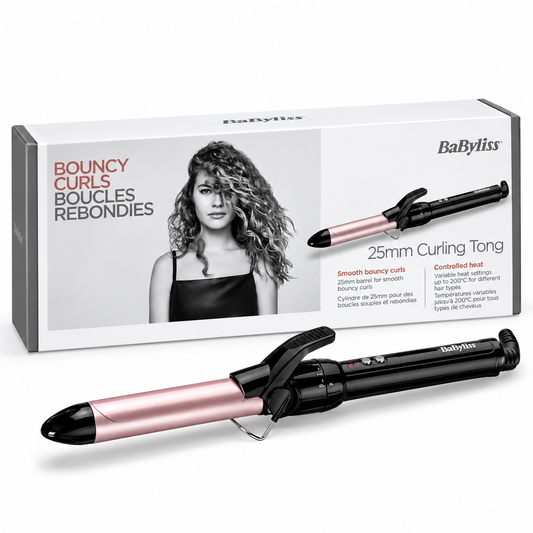 BABYLISS 25MM CURLING TONG FER À BOUCLER