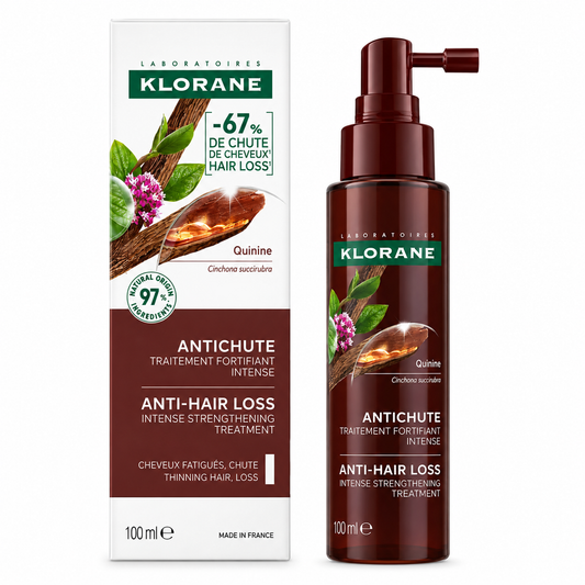 KLORANE TRAITEMENT FORTIFIANT INTENSE ANTICHUTE À LA QUININE 100ML