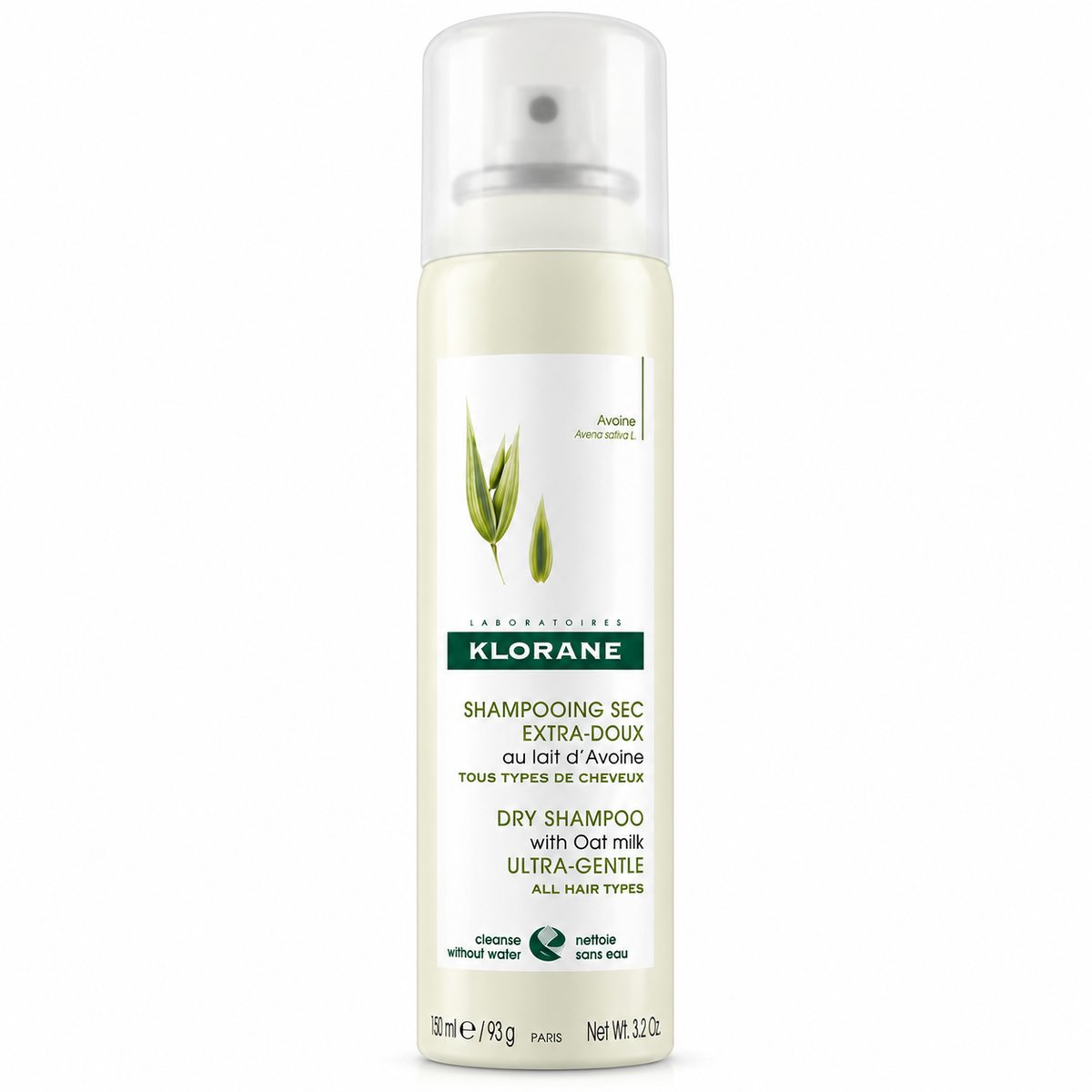 KLORANE SHAMPOOING SEC EXTRA-DOUX AU LAIT D’AVOINE 150ML