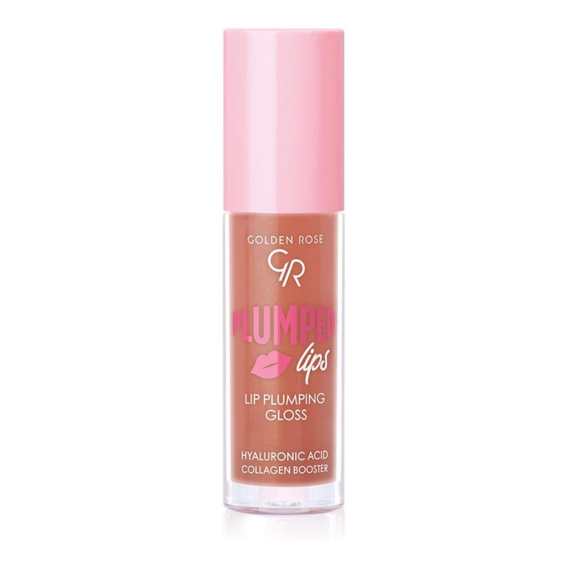 GOLDEN ROSE GLOSS PLUMPED LIPS