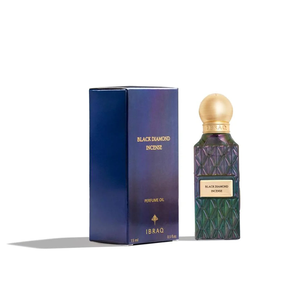 IBRAQ BLACK DIAMOND INCENSE PERFUME OIL 15ML