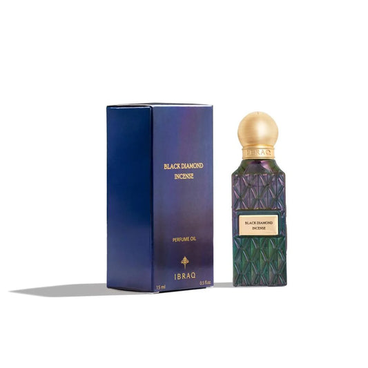 IBRAQ BLACK DIAMOND INCENSE PERFUME OIL 15ML