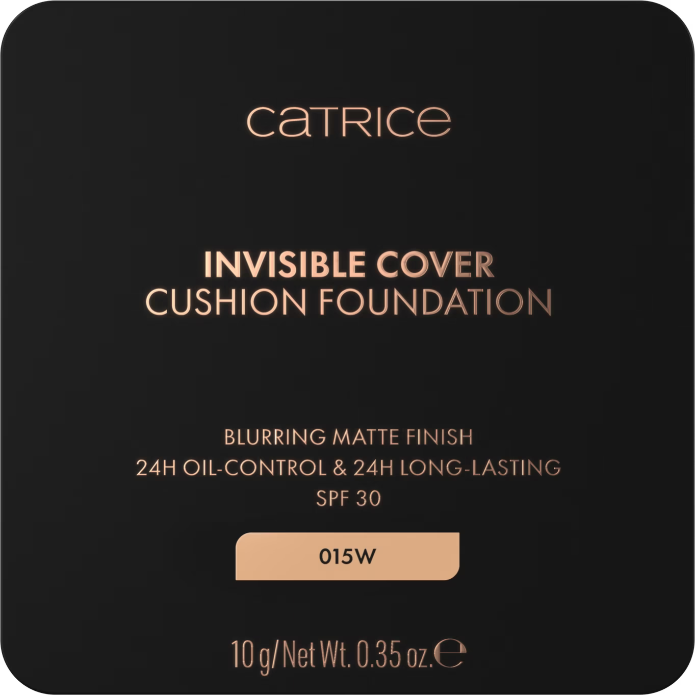 CATRICE FOND DE TEINT INVISIBLE COVER CUSHION FOUNDATION