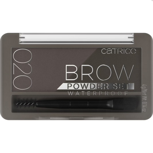 CATRICE BROW POWDER SET WATERPROOF DUO POUDRE À SOURCILS 4G