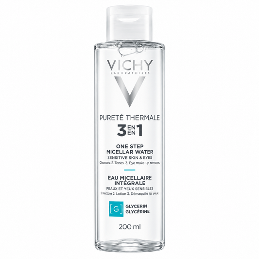 VICHY PURETÉ THERMALE EAU MICELLAIRE INTÉGRALE 3-EN-1 200ML