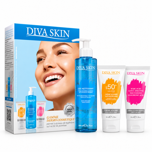 DIVA SKIN COFFRET GAMME DERMO-COSMÉTIQUE – 3 SOINS