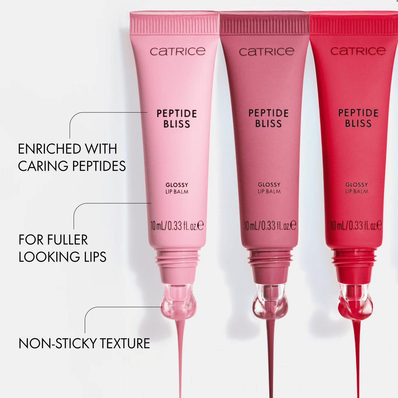 CATRICE PEPTIDE BLISS GLOSSY LIP BALM BAUME À LÈVRES