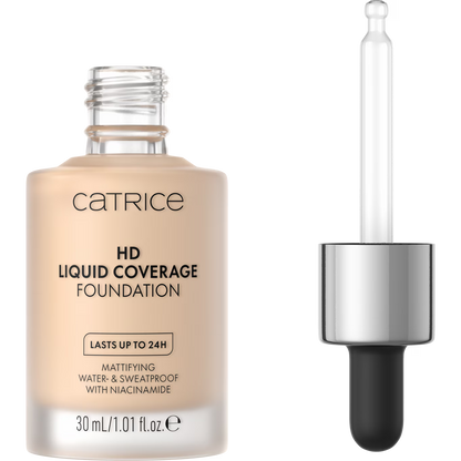 CATRICE FOND DE TEINT HD LIQUID COVERAGE FOUNDATION 30ML