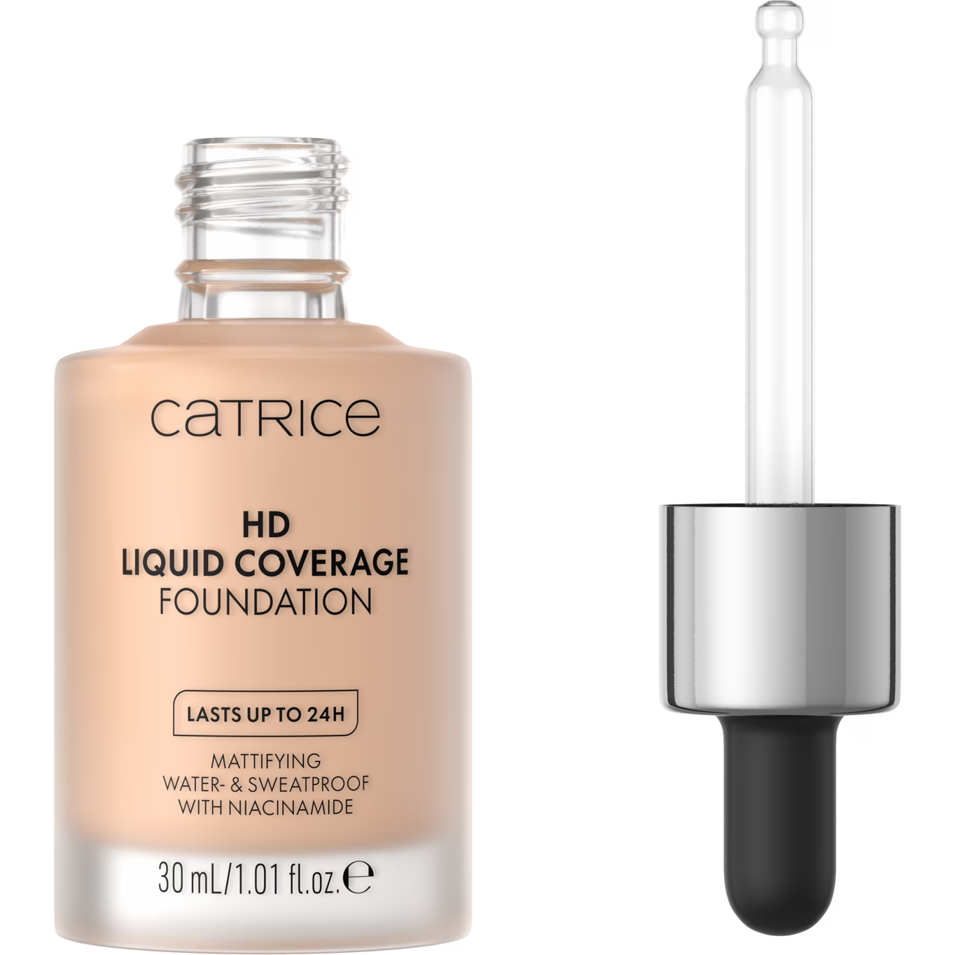 CATRICE FOND DE TEINT HD LIQUID COVERAGE FOUNDATION 30ML
