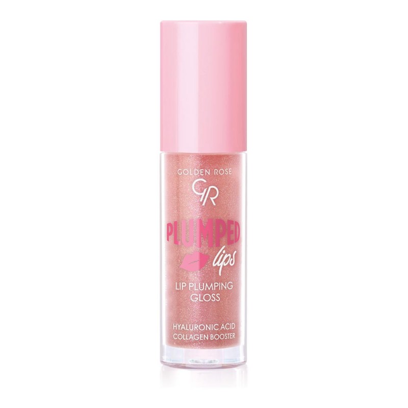 GOLDEN ROSE GLOSS PLUMPED LIPS