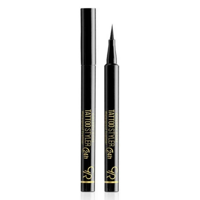 GOLDEN ROSE EYELINER TATTOO STYLER 24H NOIR