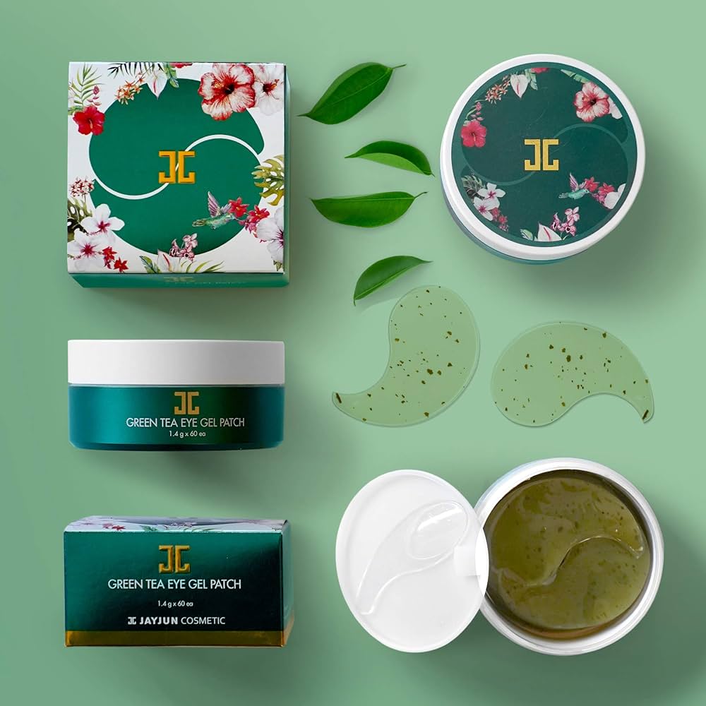 GREEN TEA GEL PATCH YEUX 1.4G x60PCS