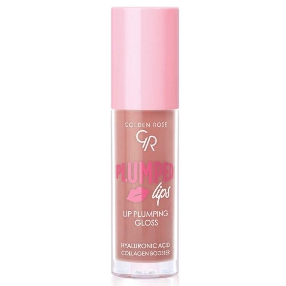 GOLDEN ROSE GLOSS PLUMPED LIPS