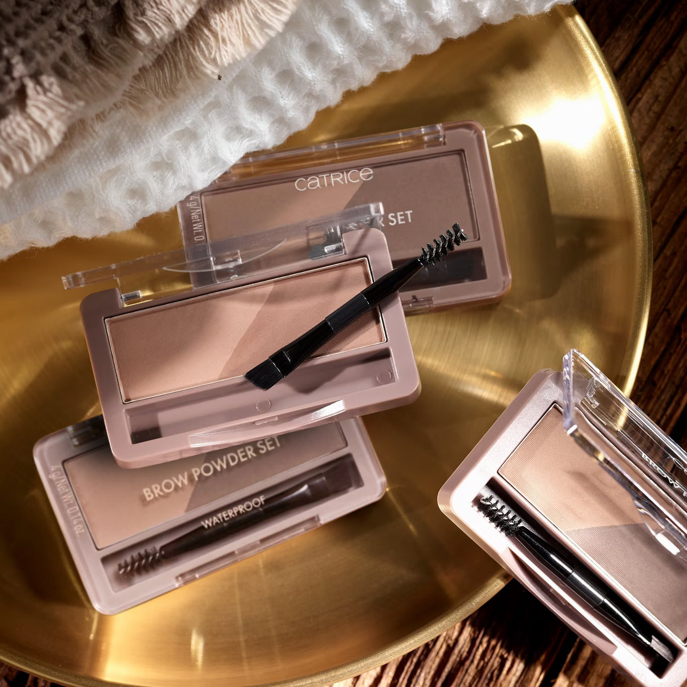 CATRICE BROW POWDER SET WATERPROOF DUO POUDRE À SOURCILS 4G