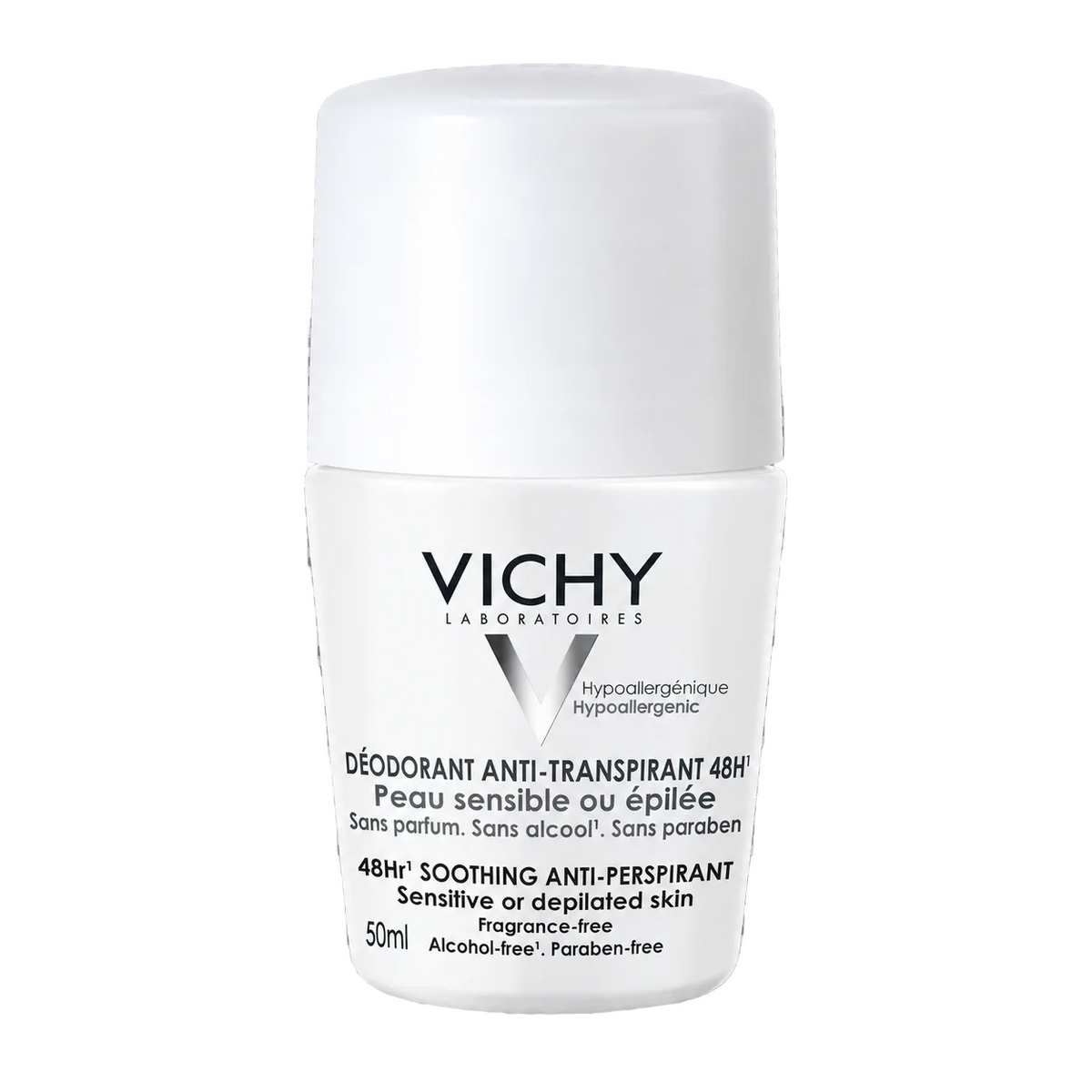 VICHY DÉODORANT ANTI-TRANSPIRANT 48H PEAU SENSIBLE OU ÉPILÉE
