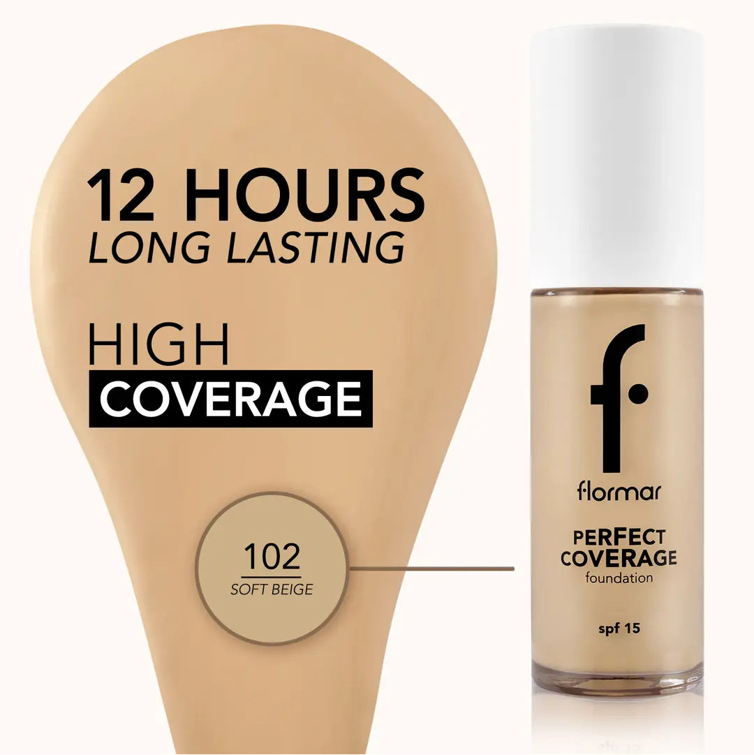 FLORMAR FOND DE TEINT PERFECT COVERAGE