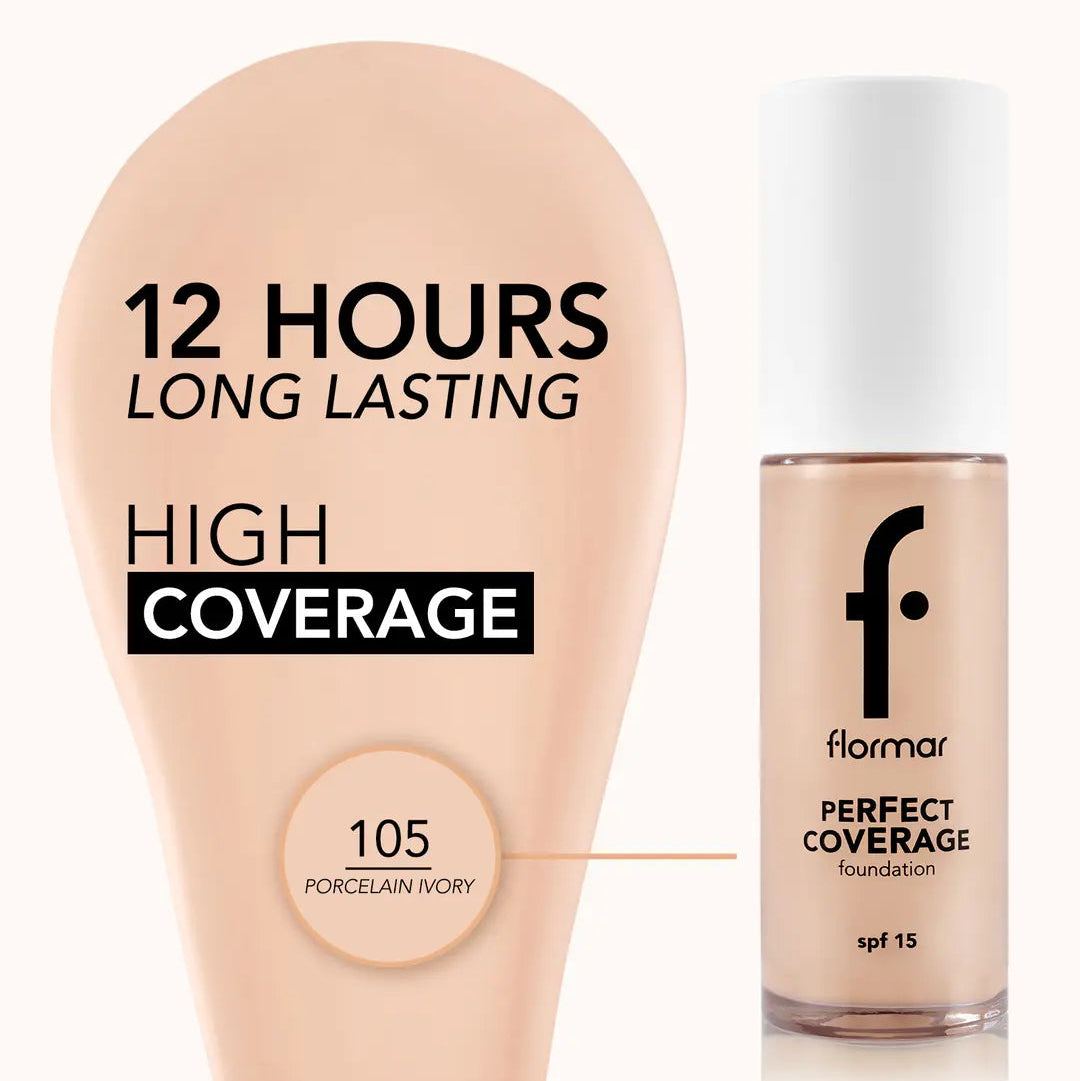 FLORMAR FOND DE TEINT PERFECT COVERAGE