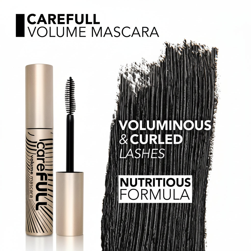 FLORMAR CAREFULL VOLUME MASCARA