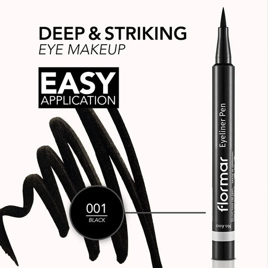 FLORMAR EYELINER STYLO 001 BLACK