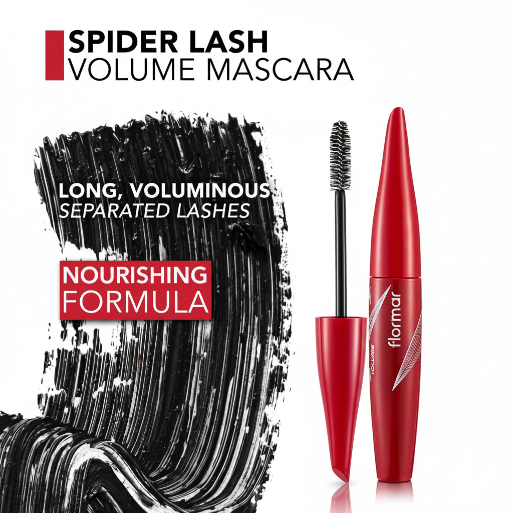 FLORMAR SPIDER LASH VOLUME MASCARA-Mascara