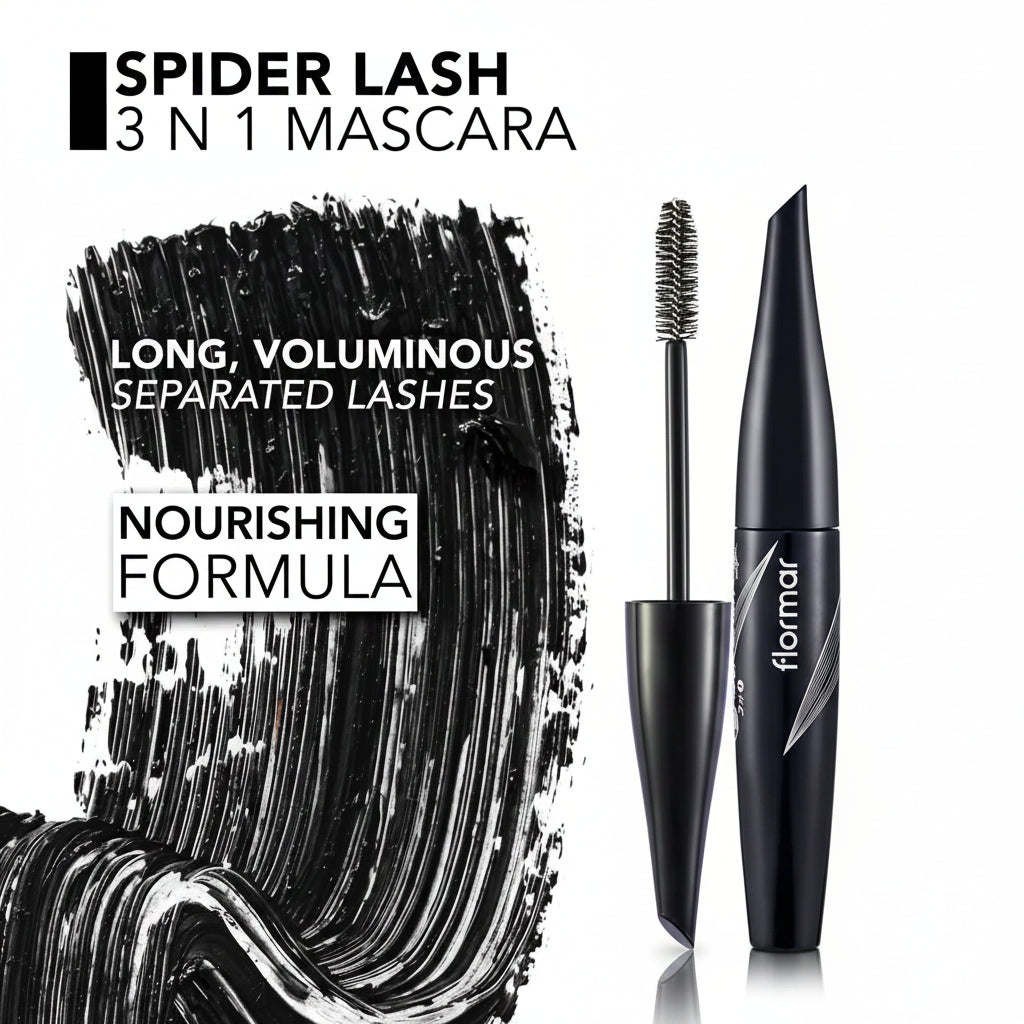 FLORMAR SPIDER LASH 3IN1 MASCARA