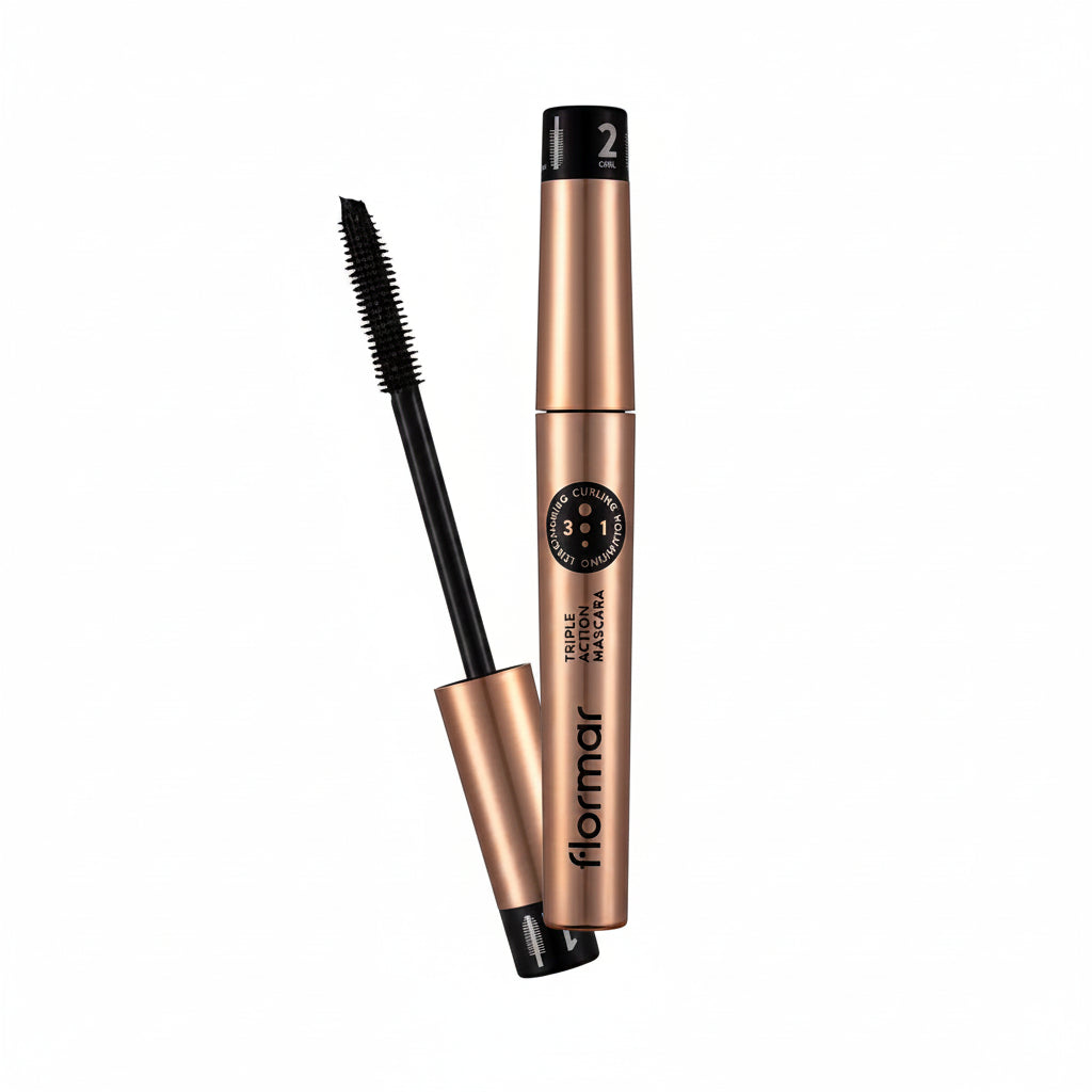 FLORMAR TRIPLE ACTION MASCARA