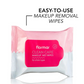 FLORMAR CLEAN CARE LINGETTES DÉMAQUILLANTES TOUS TYPES DE PEAUX 20PCS