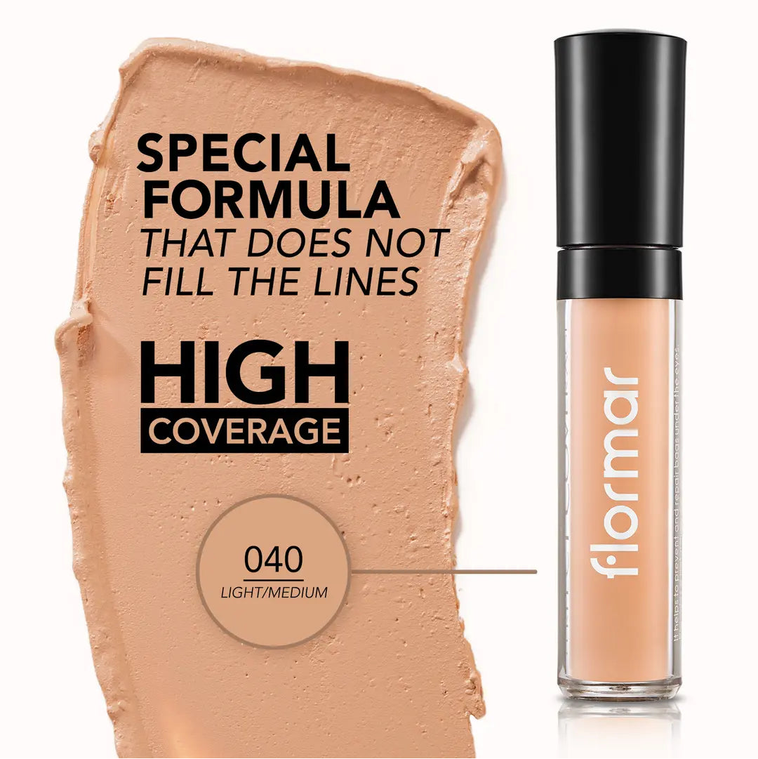 FLORMAR PERFECT COVERAGE ANTI-CERNES LIQUIDE CONCEALER