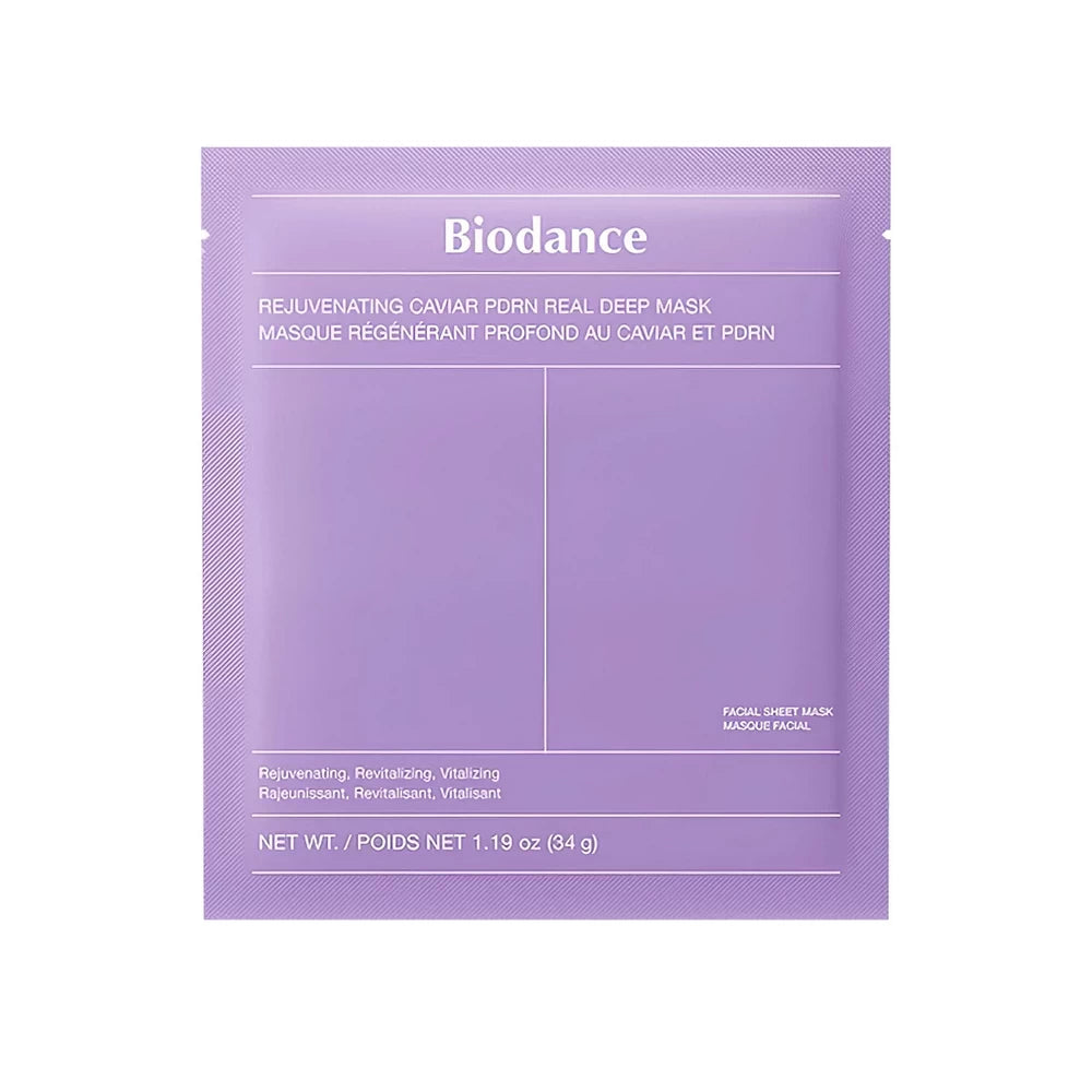 BIODANCE REJUVENATING CAVIAR PDRN REAL DEEP MASK SHEET 34G