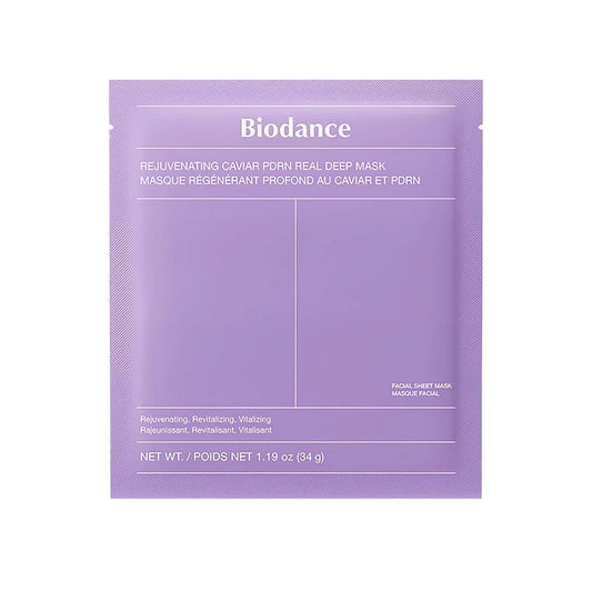 BIODANCE REJUVENATING CAVIAR PDRN REAL DEEP MASK SHEET 34G