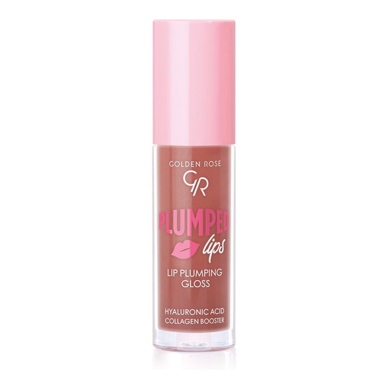 GOLDEN ROSE GLOSS PLUMPED LIPS