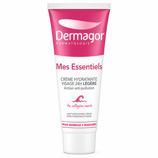 DERMAGOR MES ESSENTIELS CRÈME HYDRATANTE VISAGE 24H LÉGÈRE 40ML