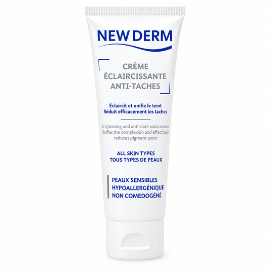 NEW DERM CRÈME ÉCLAIRCISSANTE ANTI-TACHES 50ML