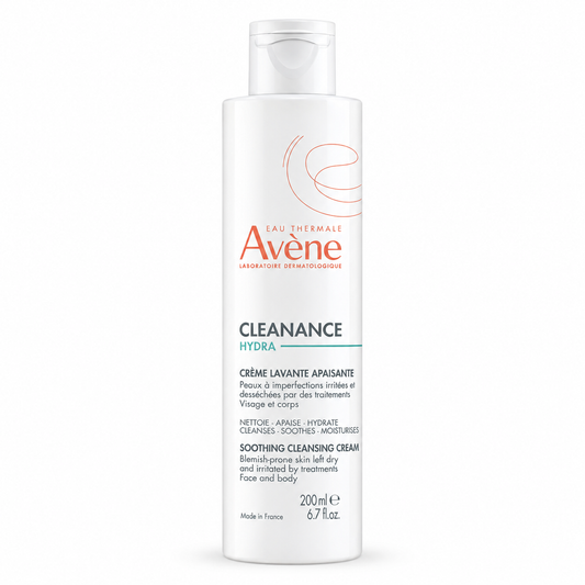 AVÈNE CLEANANCE HYDRA CRÈME LAVANTE APAISANTE 200 ML