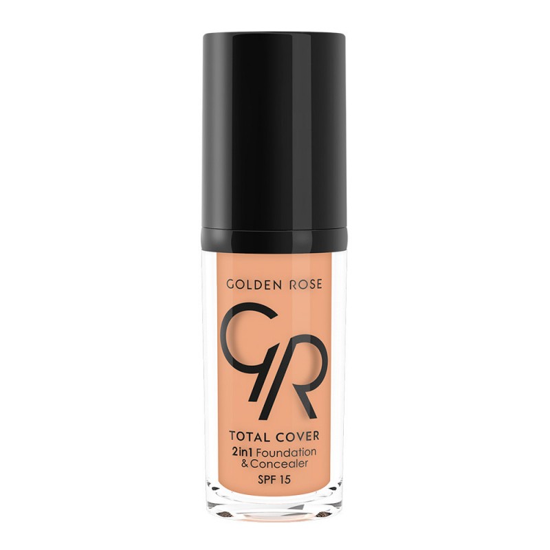 GOLDEN ROSE TOTAL COVER 2IN1 FOUNDATION & CONCEALER