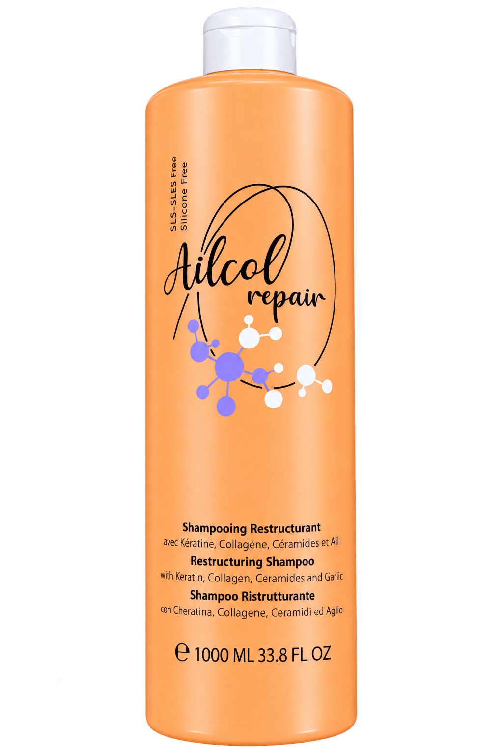 SHAMPOOING AILCOL REPAIR SANS SULFATES 1000 ML